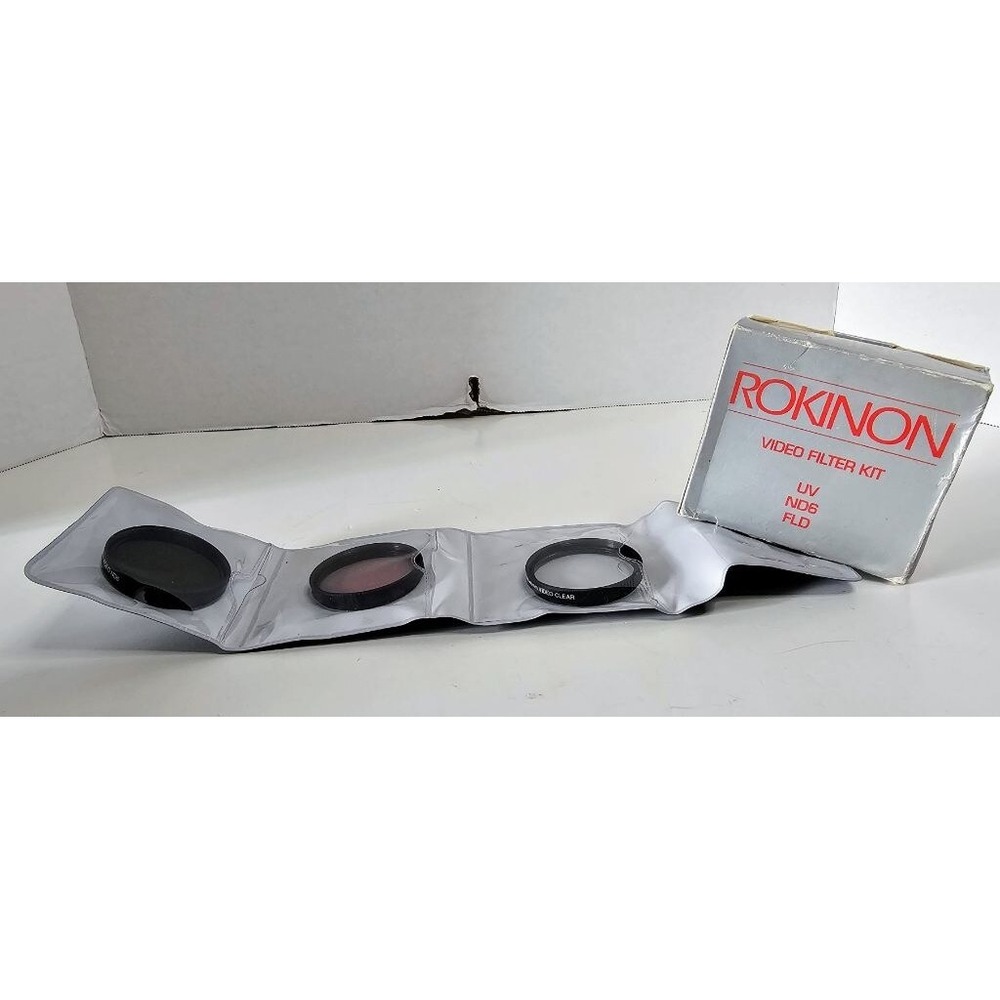 Rokinon Video Filter Kit 3 Filters - UV ND6 FLD‎